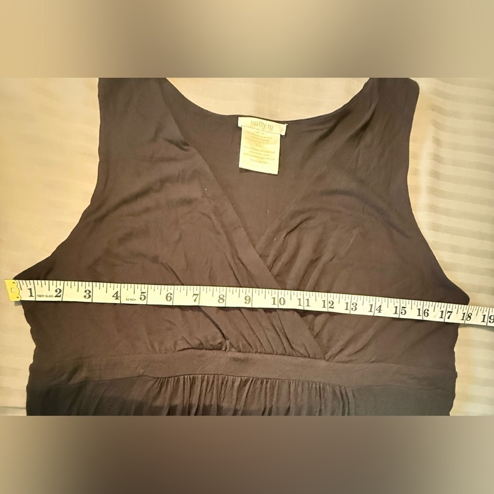 Matty M Black Sleeveless Maxi Dress - Picture 6 of 8